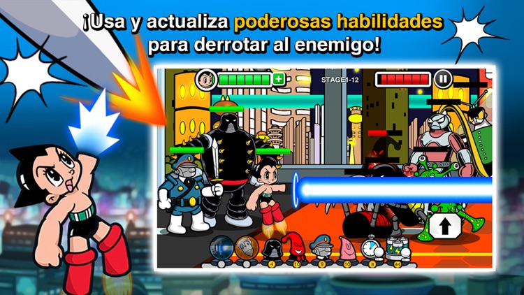 Asedio Astro Boy: Ataque Alien screenshot-0