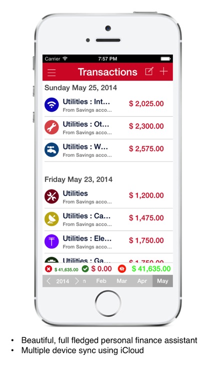 Mobile Expense Pro : Expense Tracker and Home Account Manager
