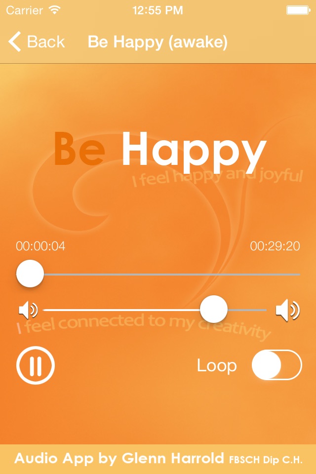 Be Happy - Hypnosis Audio by Glenn Harrold screenshot 3