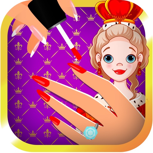 AAA+ 2015 Fashion Girl Royal Queen Nail Spa Makeover 3D Icon