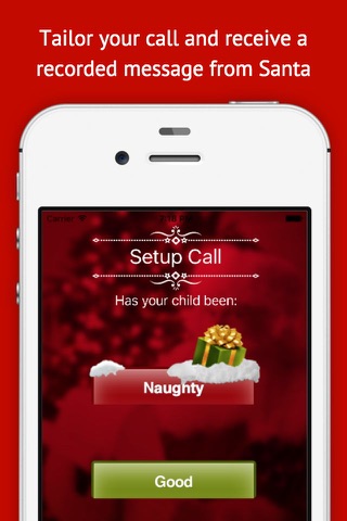 Call Santa - naughty nice call screenshot 2