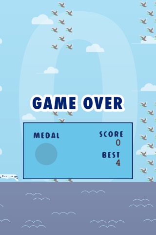 Flappy Plane - Avoid the ducks screenshot 3