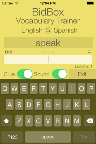 Spanish 103 - Vocabulary screenshot 2