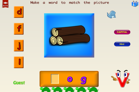 ABC Phonics Word Family -  preschool kindergarten reading skill screenshot 3