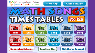 How to cancel & delete Math Songs: Times Tables 7x - 12x from iphone & ipad 1