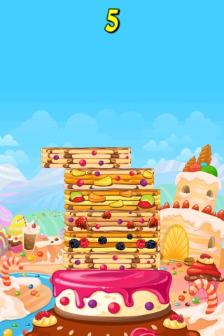 Pancake Stacking Game - Make a Tower of Food for Breakfast screenshot 2