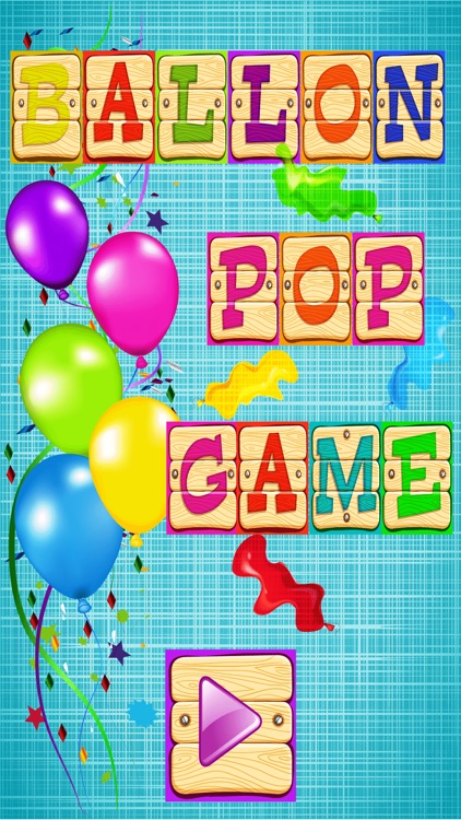 Balloon Pop Game For Kids