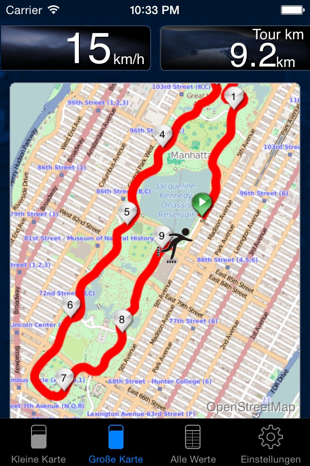 iSkate - GPS skating computer for inline and roller skates screenshot 3