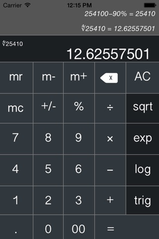 Calculator Scientific Pro screenshot 3