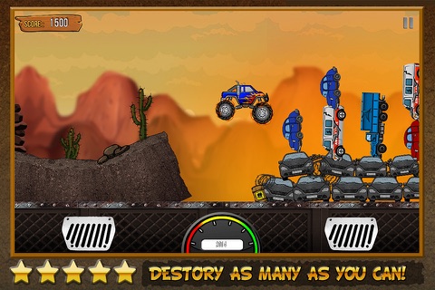 Monster Truck Mayhem :  Real Offroad Racing Legends Edition Pro screenshot 3