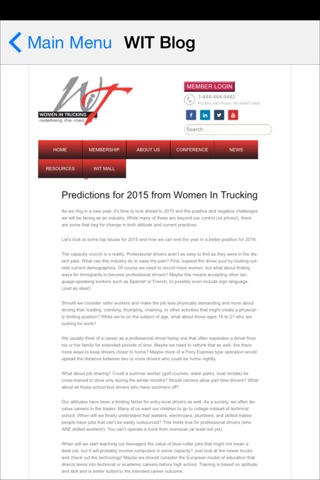 Women In Trucking screenshot 4