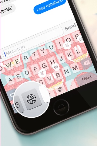 Custom Keyboard Pastel : Cute Color & Wallpaper Themes screenshot 2