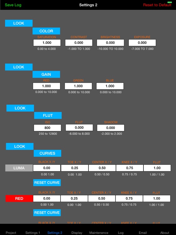 Digital Camera Setup RED DRAGON v 5.2.28