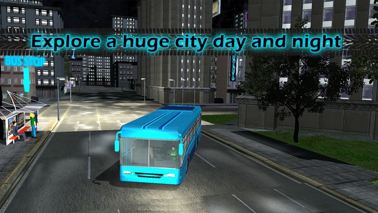 3D Bus City Parking Simulator - Realistic Downtown Traffic Driving XL : Free Game