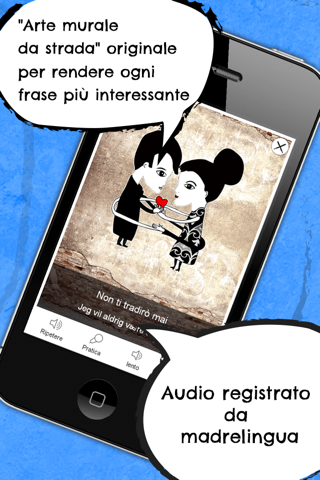 Danish Phrasi - Free Offline Phrasebook with Flashcards, Street Art and Voice of Native Speaker screenshot 2
