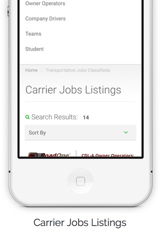 Truck Driver Driving Jobs Search screenshot 2