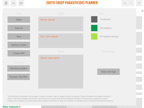 Sheep Parasiticides Planner screenshot 4