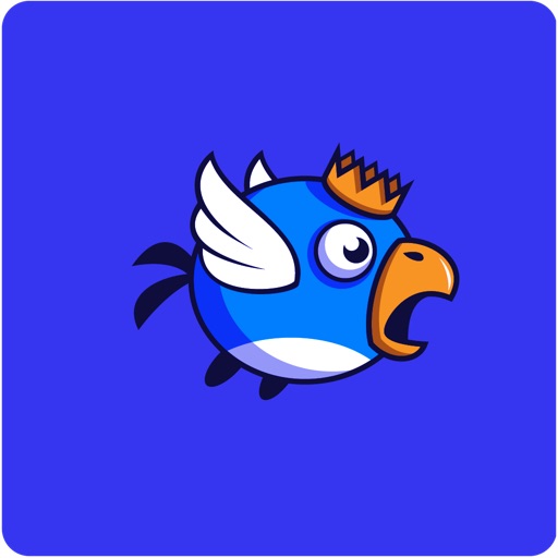A Flappy Blue Bird MotorCross Bike Wings icon