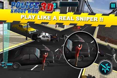 Police Shoot War 3D screenshot 4