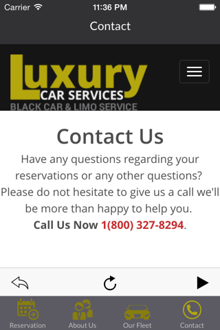 Luxury Car Service screenshot 2
