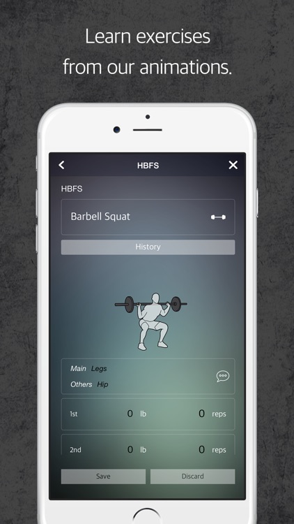 HBFS : Harder Better Faster Stronger is a fitness tracker for your body strength