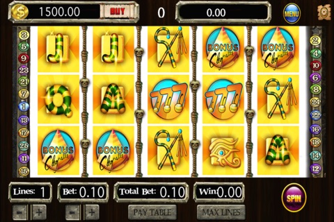 Pharaoh Vegas Slots HD - Daily Bonus Games & Huge Prizes! screenshot 3