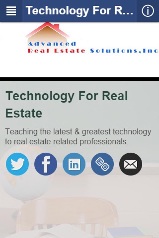 Technology For Real Estate screenshot 2