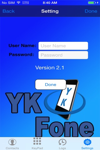 YKFoNe screenshot 2