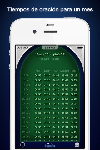 iSalat Times - ( Prayer Times ) screenshot 2