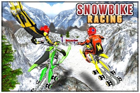 Snow Bike Racing ( 3D Snowbike sports Race Game on Arctic ice Tracks ) screenshot 2