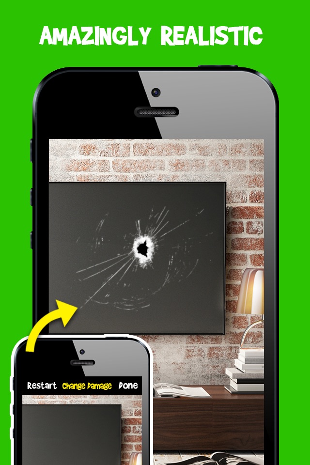 Damage Cam - Fake Prank Photo Editor Booth screenshot 3