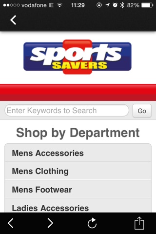 Sports Savers Official App screenshot 2