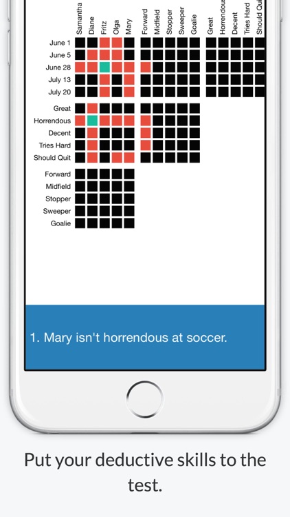 Logic Grid Puzzles - Word Games For Brain Training