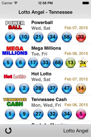 Lotto Angel - Tennessee screenshot 2