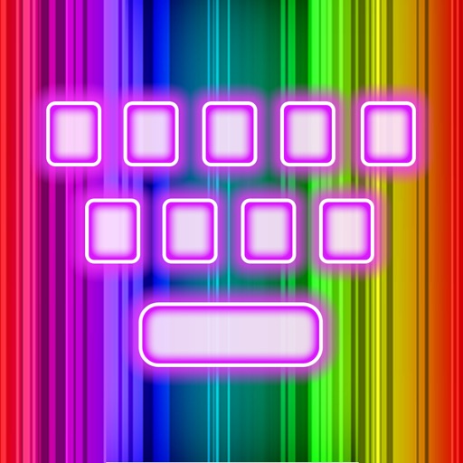 AwesomeKey ™ color theme keyboard for iOS 8 iOS App