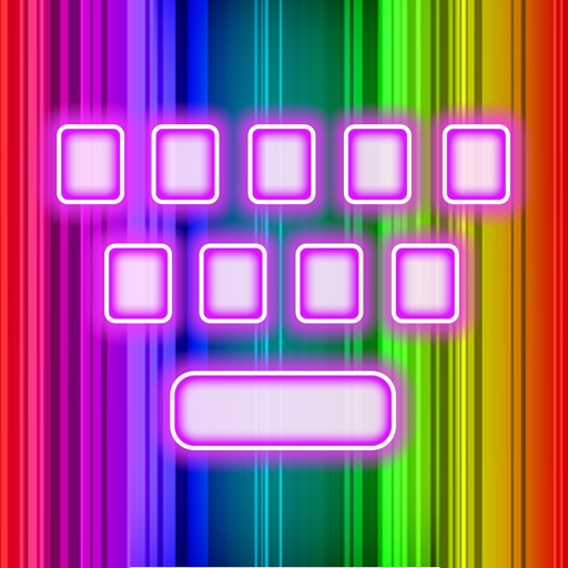 AwesomeKey ™ color theme keyboard for iOS 8 Icon