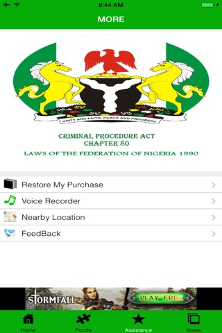 Nigeria Criminal Procedure Act screenshot 3