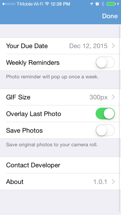 BabyBelly - Create Pregnancy Time-Lapse Animated GIFs screenshot-3
