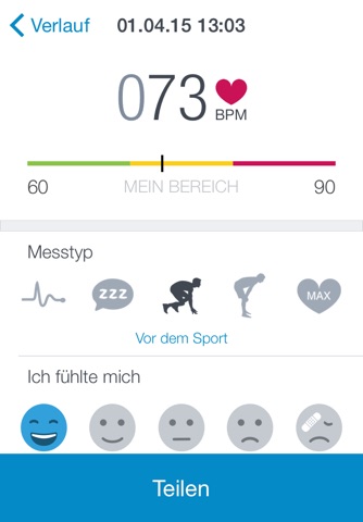 Runtastic Heart Rate PRO screenshot 3