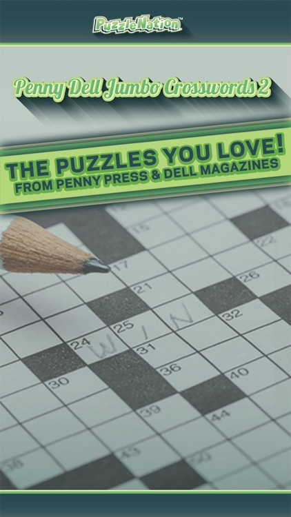 Penny Dell Jumbo Crosswords 2 – Crossword Puzzles for Everyone! screenshot-0