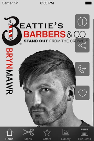 Beatties Barbers & Co Brynmawr screenshot 2