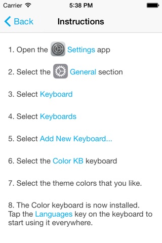 Color Keyboard Themes screenshot 4