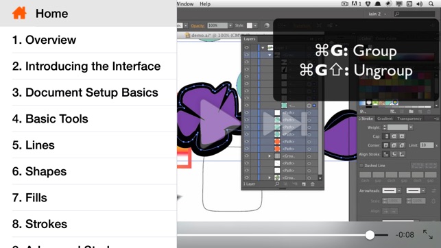 Course For Illustrator CC 101 - Illustrator Basics - Create (圖2)-速報App