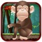 Banana Monkey Jump  - A Best Fun addictive dodge rocks jumping game experience