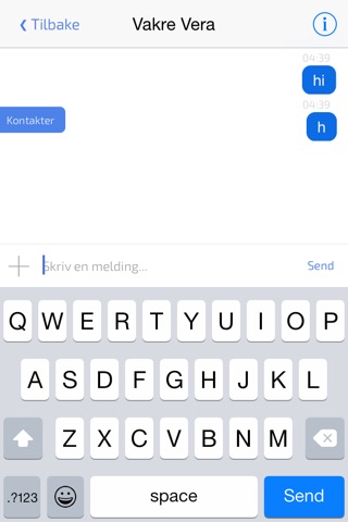 Snakkesalig - Dating eller Chat screenshot 2