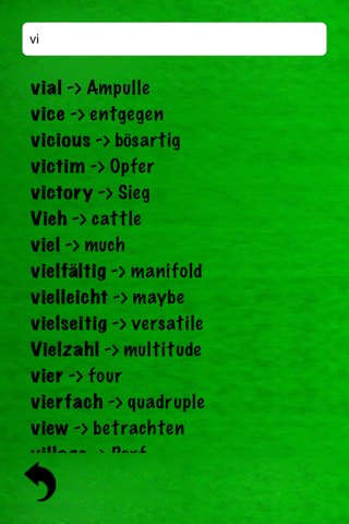 German with Vocab Mole screenshot 3
