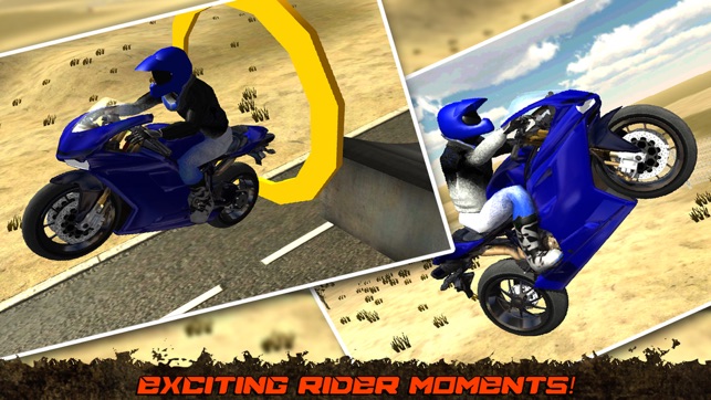 Crazy Motorcycle Stunt Ride simulator 3D – Perform Extreme D(圖1)-速報App