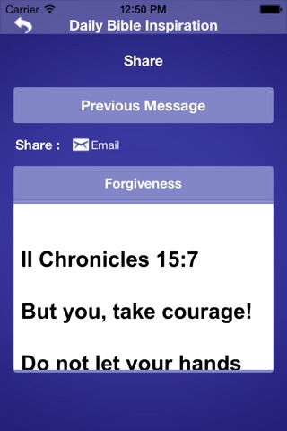 Daily Bible Inspiration screenshot 3