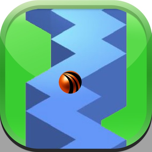 Touch & Drag to stay alive on the road in green field iOS App