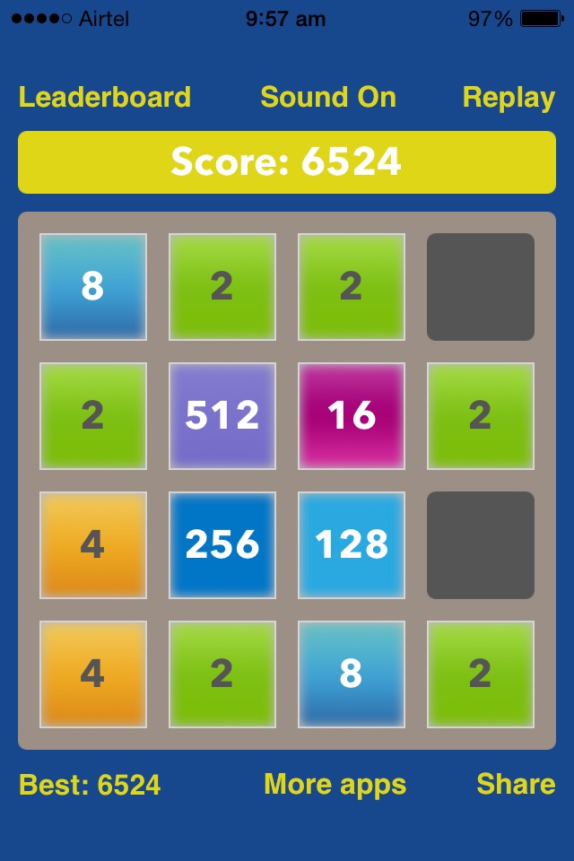 2048 NumShift screenshot 4